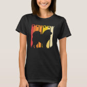 Chow chow dog t-shirt (Voorkant)