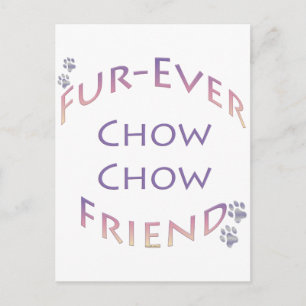 Chow Chow Furever Briefkaart