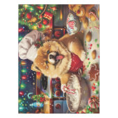 Chow Chow Holiday Baking: Feestelijke Kerst Tafelkleed (Voorkant)