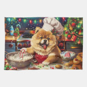 Chow Chow Holiday Baking: Feestelijke Kerst Theedoek (Horizontaal)
