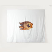 Chow Chow Hond Chinees Hondenras voor een Chow Cho Wandkleed (Voorkant (horizontaal))
