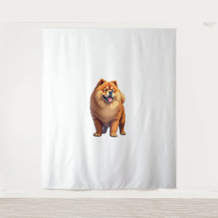 Chow Chow Hond Chinees Hondenras voor een Chow Cho Wandkleed