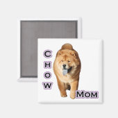 Chow Chow Mam 4 - Magneet (Voorkant / Achterkant)