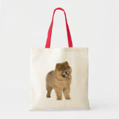 Chow Chow Puppy Dog Love Canvas Totebag Tote Bag (Voorkant)