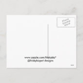 Chow Chow Santa Paws Feestdagenkaart (Achterkant)