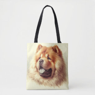 Chow-Chow Schilderen Draagtas