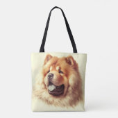 Chow-Chow Schilderen Draagtas (Achterkant)