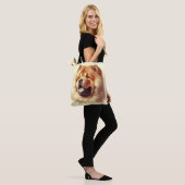 Chow-Chow Schilderen Draagtas (Op model)