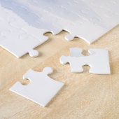 Chow Chow Snowy Stone Courtyard Christmas Art Legpuzzel (Zijkant)