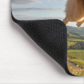 Chow Chow Superhero Mousepad Muismat (Hoek)