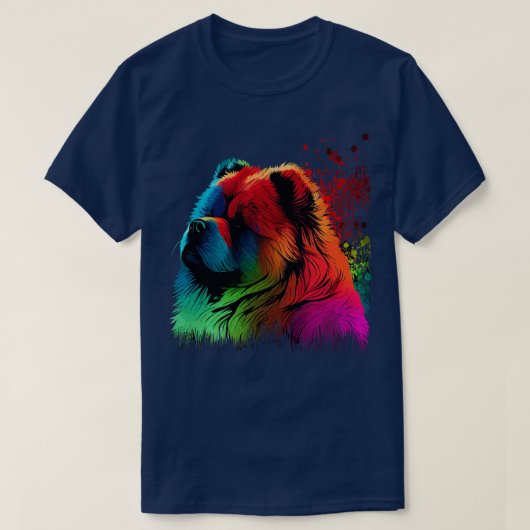 Chow Chow T-shirt (Design voorkant)