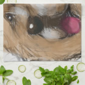 Chow Chow Theedoek (Gevouwen)