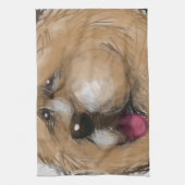 Chow Chow Theedoek (Verticaal)