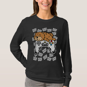 Chow Chow Video Game Noob Oof Kinder jongens Meisj T-shirt