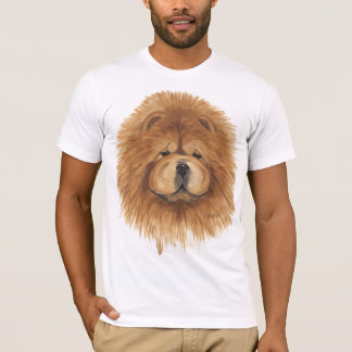 Chow chowRed T-shirt
