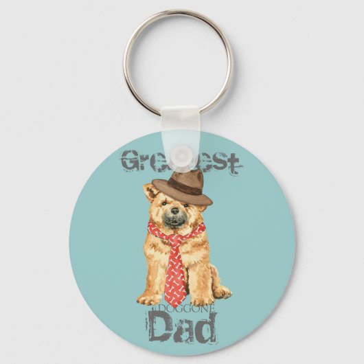 Chow Dad Sleutelhanger (Voorkant)