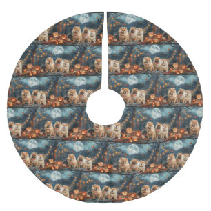 Chow Halloween Spooky Kerstboom Rok