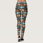 Chow Halloween Spooky Leggings (Achterkant)
