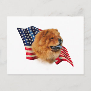 Chow vlag briefkaart