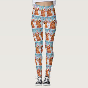 Chow Winter Wonderland Kerstvreugde Leggings