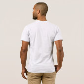 CHOWDAH New England Clam Chowder Soup Bowl Foodie T-shirt (Achterkant volledig)