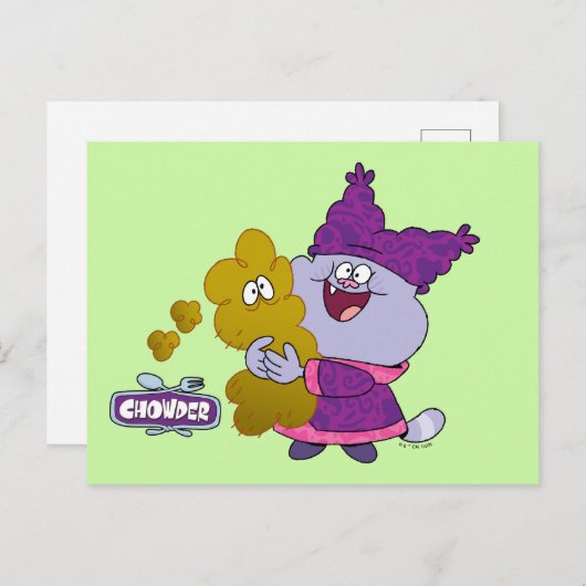 Chowder en Kimchi Briefkaart (Voorkant / Achterkant)