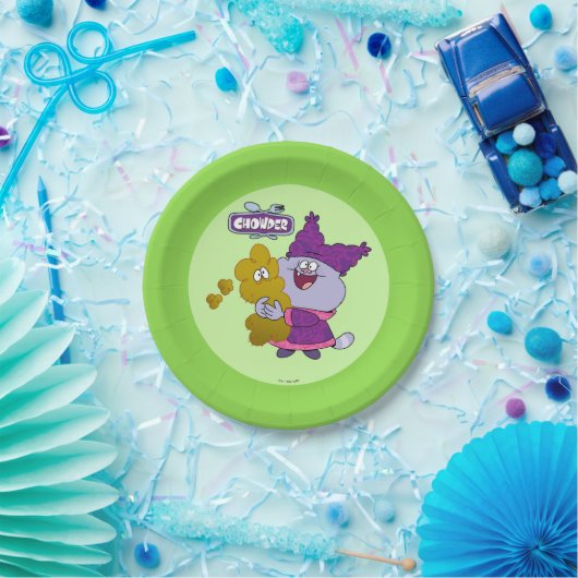 Chowder en Kimchi Papieren Bordje (Feest)