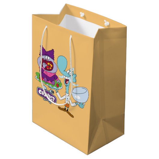 Chowder en Mung Daal Medium Cadeauzakje (Achterkant Gekanteld)
