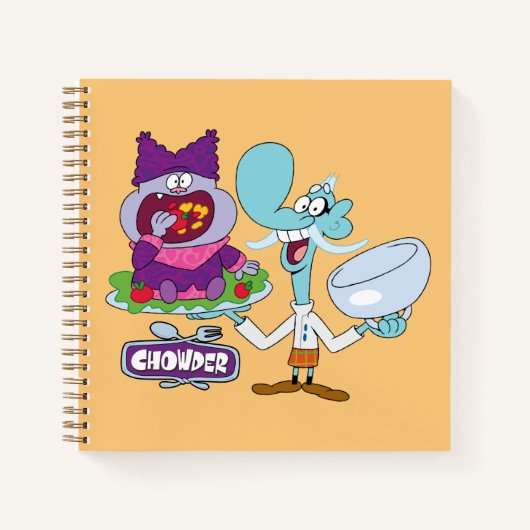 Chowder en Mung Daal Notitieboek (Voorkant)
