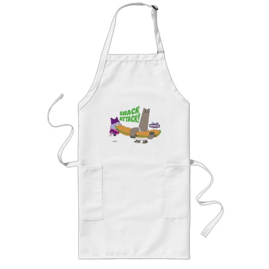 Chowder en Shnitzel Lang Schort (Voorkant)