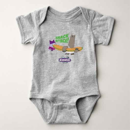 Chowder en Shnitzel Romper (Voorkant)