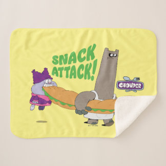 Chowder en Shnitzel Sherpa Deken