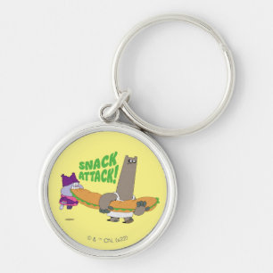 Chowder en Shnitzel Sleutelhanger