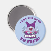 Chowder met vork en mes magneet (Voorkant / Achterkant)
