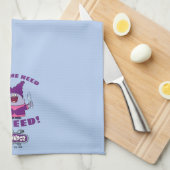Chowder met vork en mes theedoek (Quarter Fold)