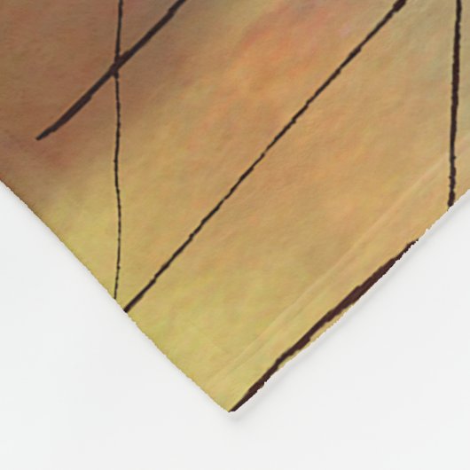 Chowder Waving Fleece Deken (Hoek)