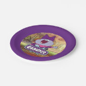 Chowder Waving Papieren Bordje (Gekanteld)