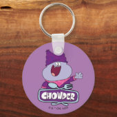 Chowder Waving Sleutelhanger (Voorkant)