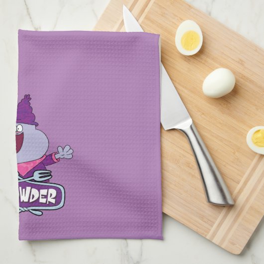 Chowder Waving Theedoek (Quarter Fold)