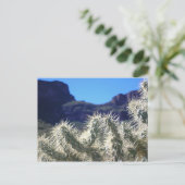 Choya Cactus - Briefkaart van Arizona (Staand voorkant)