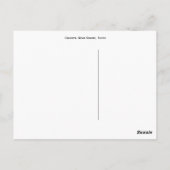 Chozuya: Nezu Shrine, Briefkaart Tokyo (Achterkant)