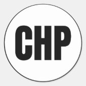 CHP - Sticker rond rond rond rond rond rond circul (Devant)