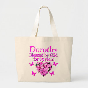 CHRÉTIEN FLORAL ROSE 85E ANNIVERSAIRE SAC FOURRE-T