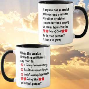 Chrétien - Santé et Sécurité Sociale - Mug Noir