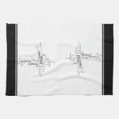 Chrétiens essuient serviette (Horizontal)