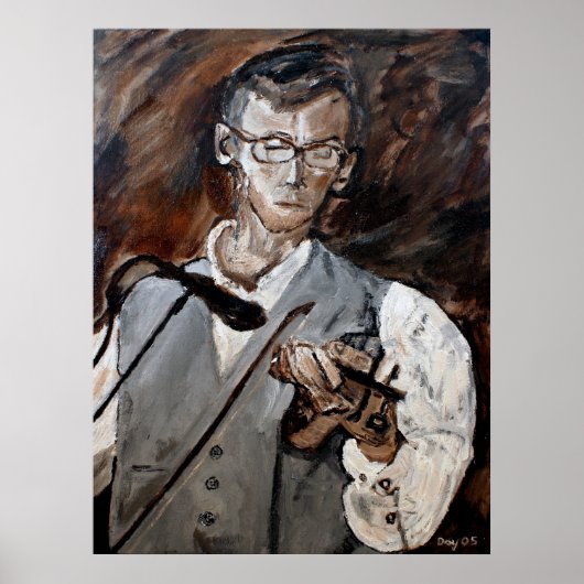 Chris Bayer, Fiddle Player Poster (Voorkant)
