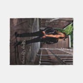Chris Caffery Alley Full Shot Fleece Blanket (Voorkant (Horizontaal))