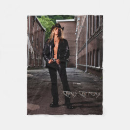 Chris Caffery Alley Full Shot Fleece Blanket Deken