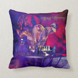 Chris Caffery Jester met Chessboard Kussen
