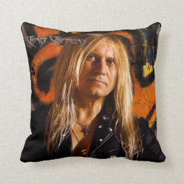 Chris Caffery Portrait Color Sierkussen